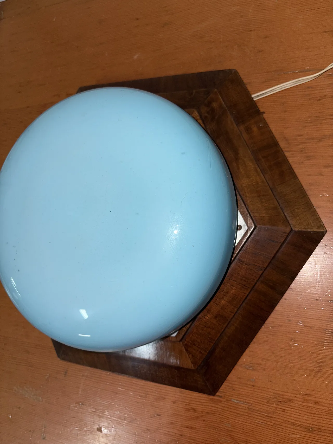 Lampada vetro, anni '30 4