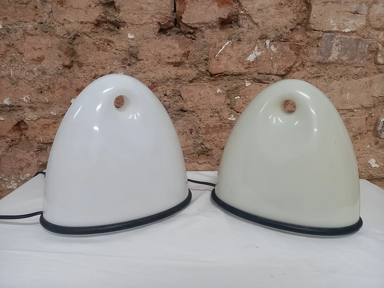 Coppia di lampade da tavolo Ialea iGuzzini, 70s 6