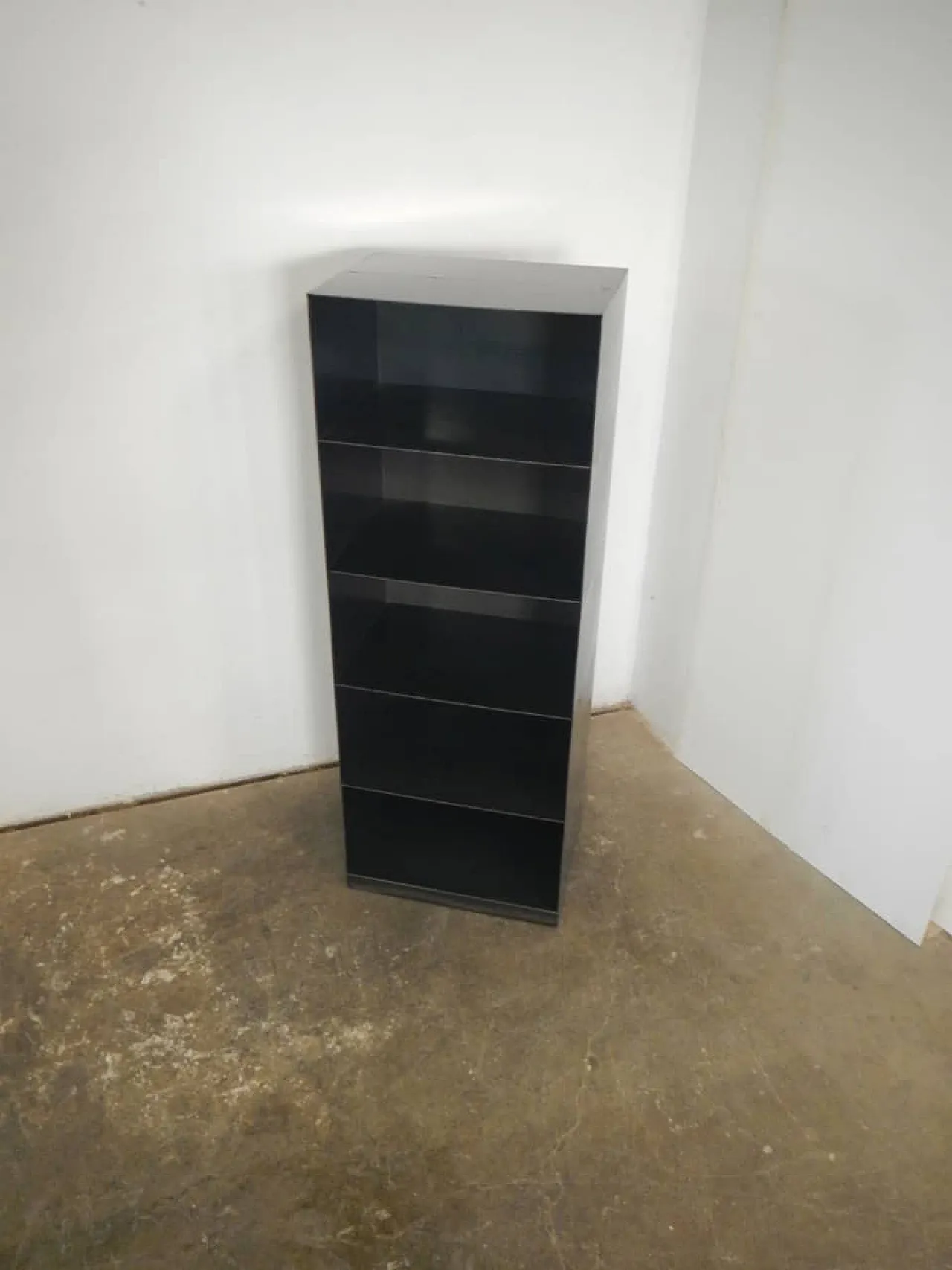 Scaffali in ferro nero 1980 1