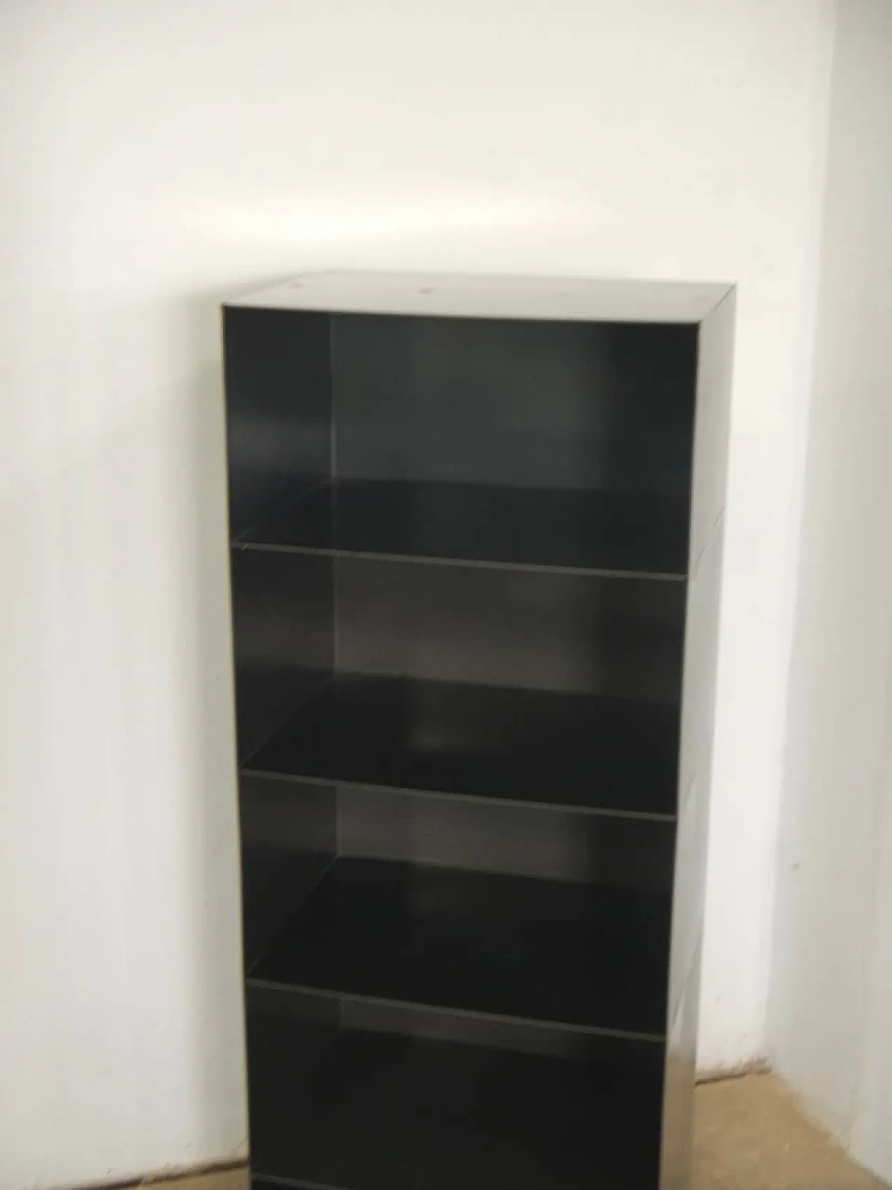 Scaffali in ferro nero 1980 8