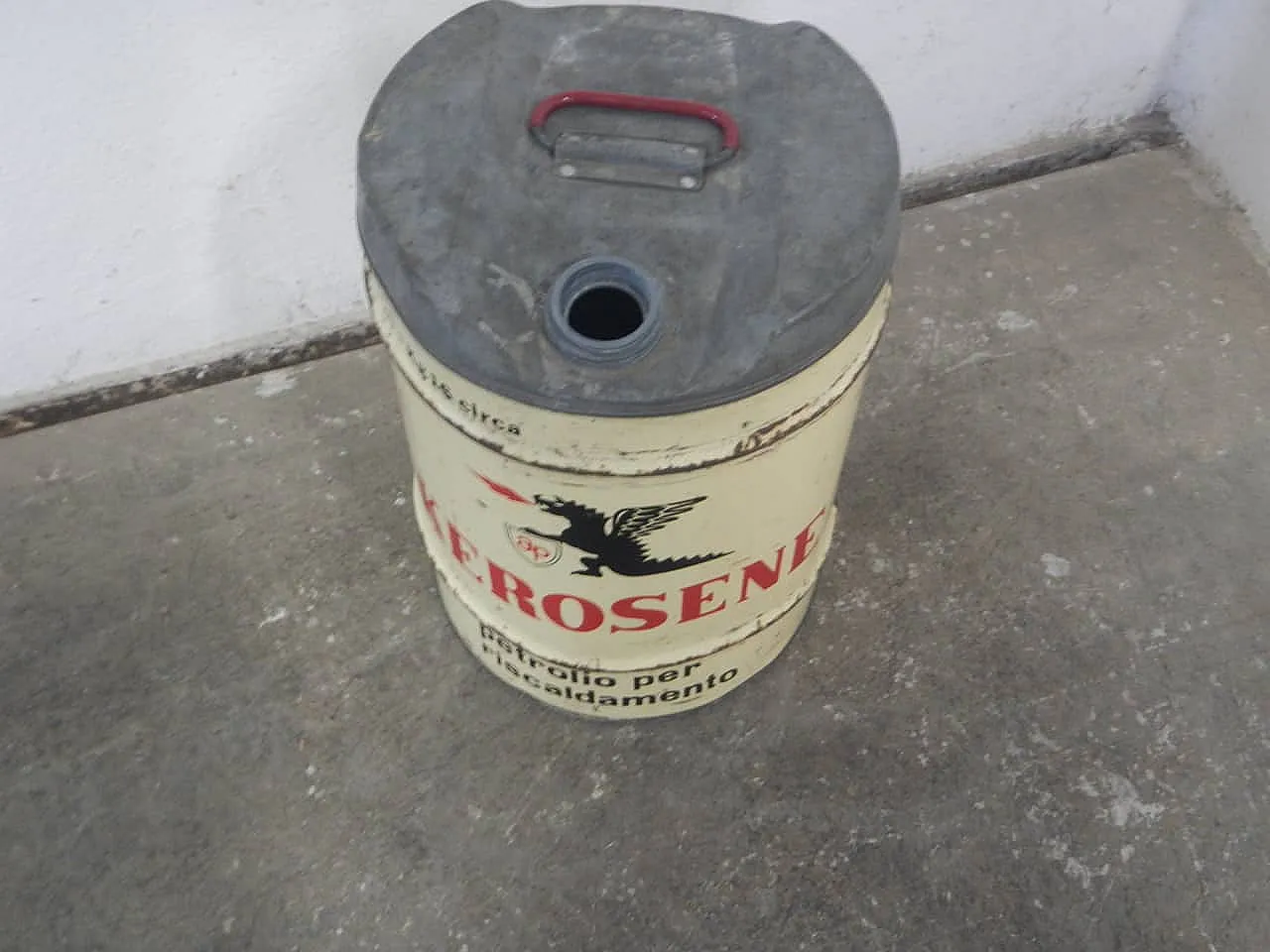 Pair of Kerosene tins, 1970 3