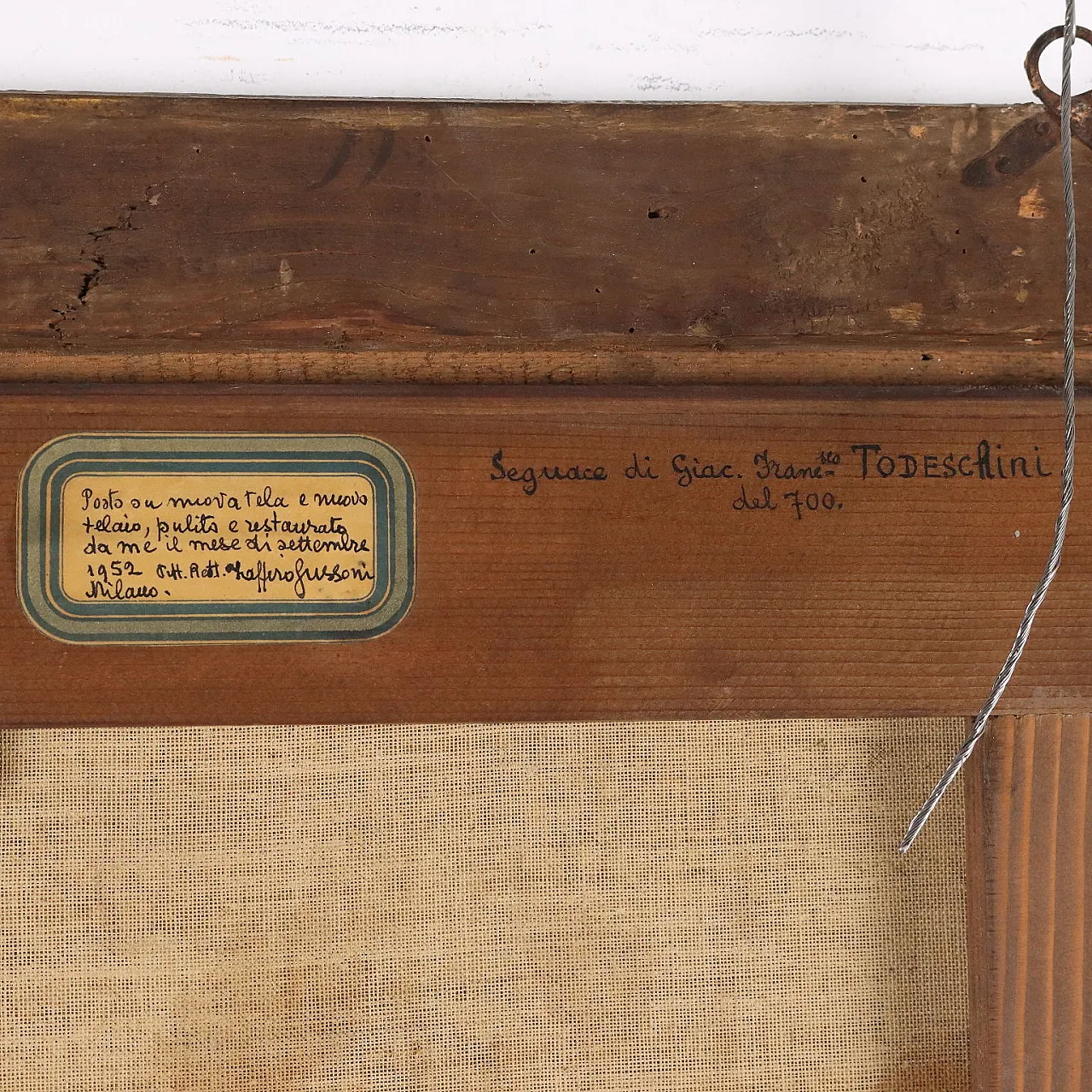 Scena con Giocatori di Carte, olio su tela, '800 10