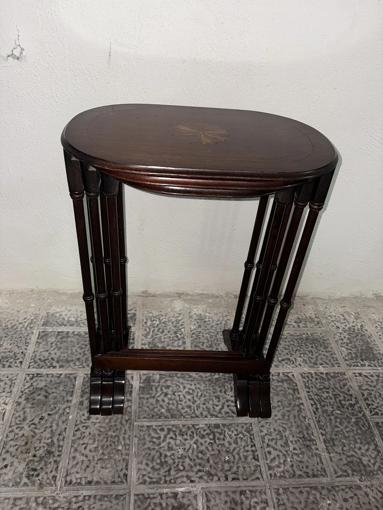 Tavolini impilabili, anni '50 5