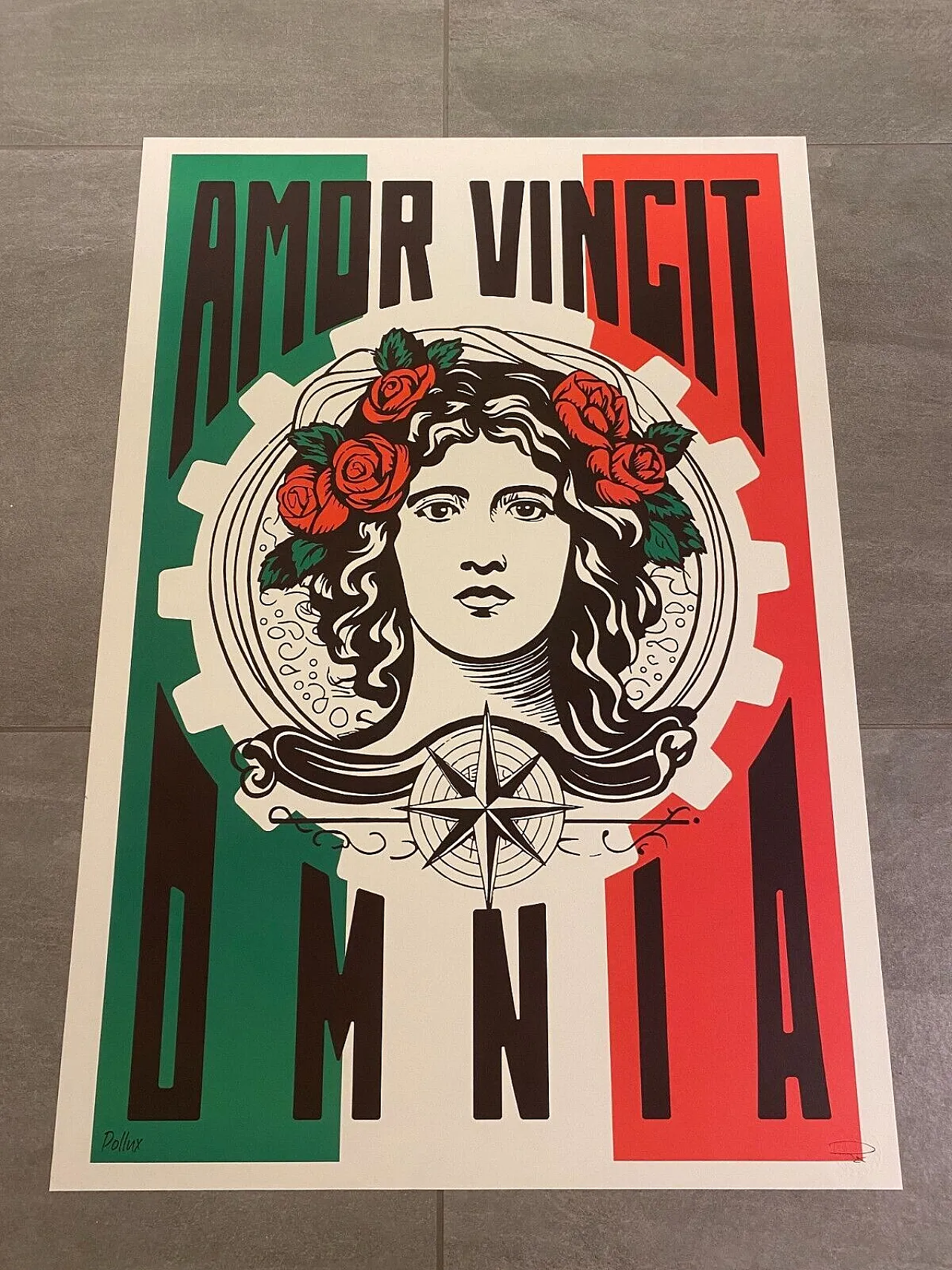 Pollux, Amor vincit omnia poster printed, 2020s 3