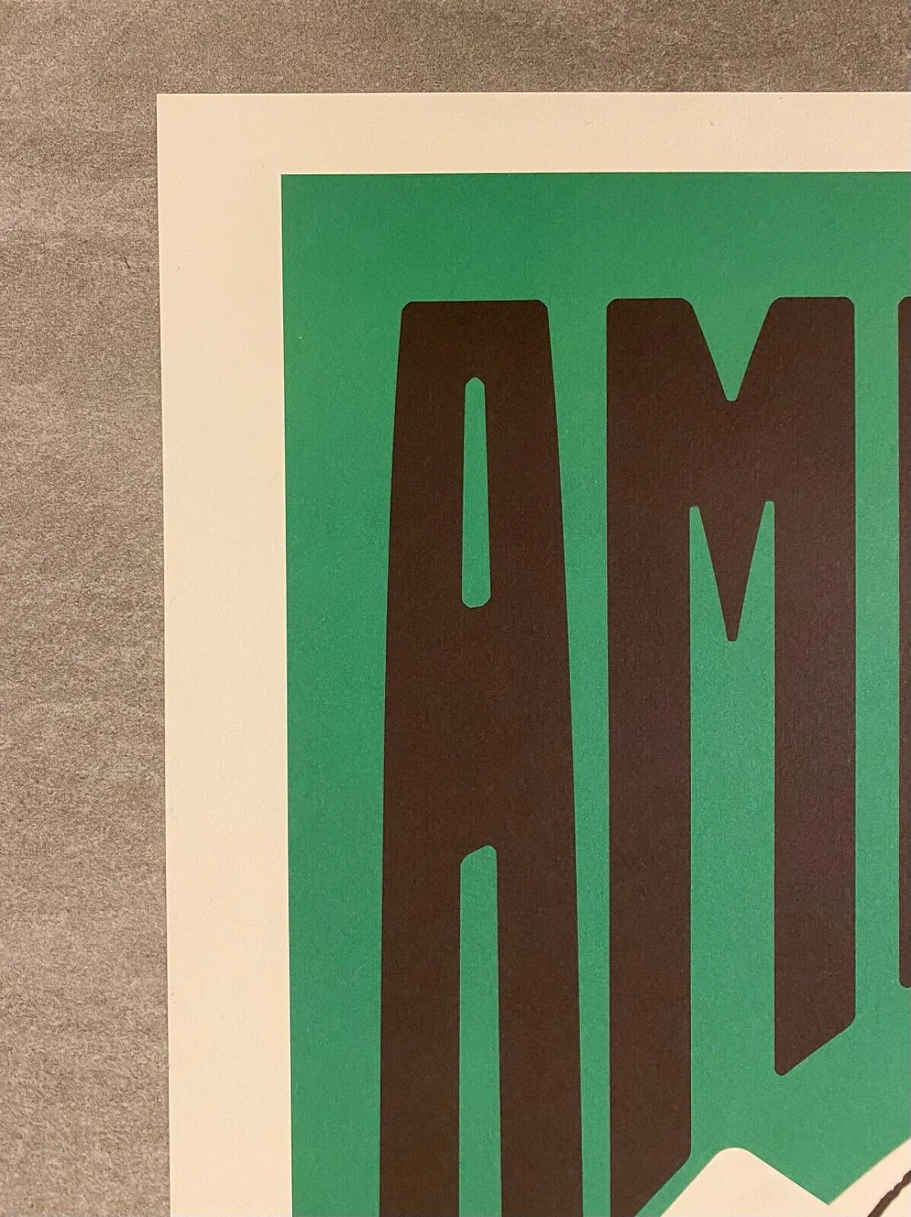 Pollux, Amor vincit omnia poster printed, 2020s 4