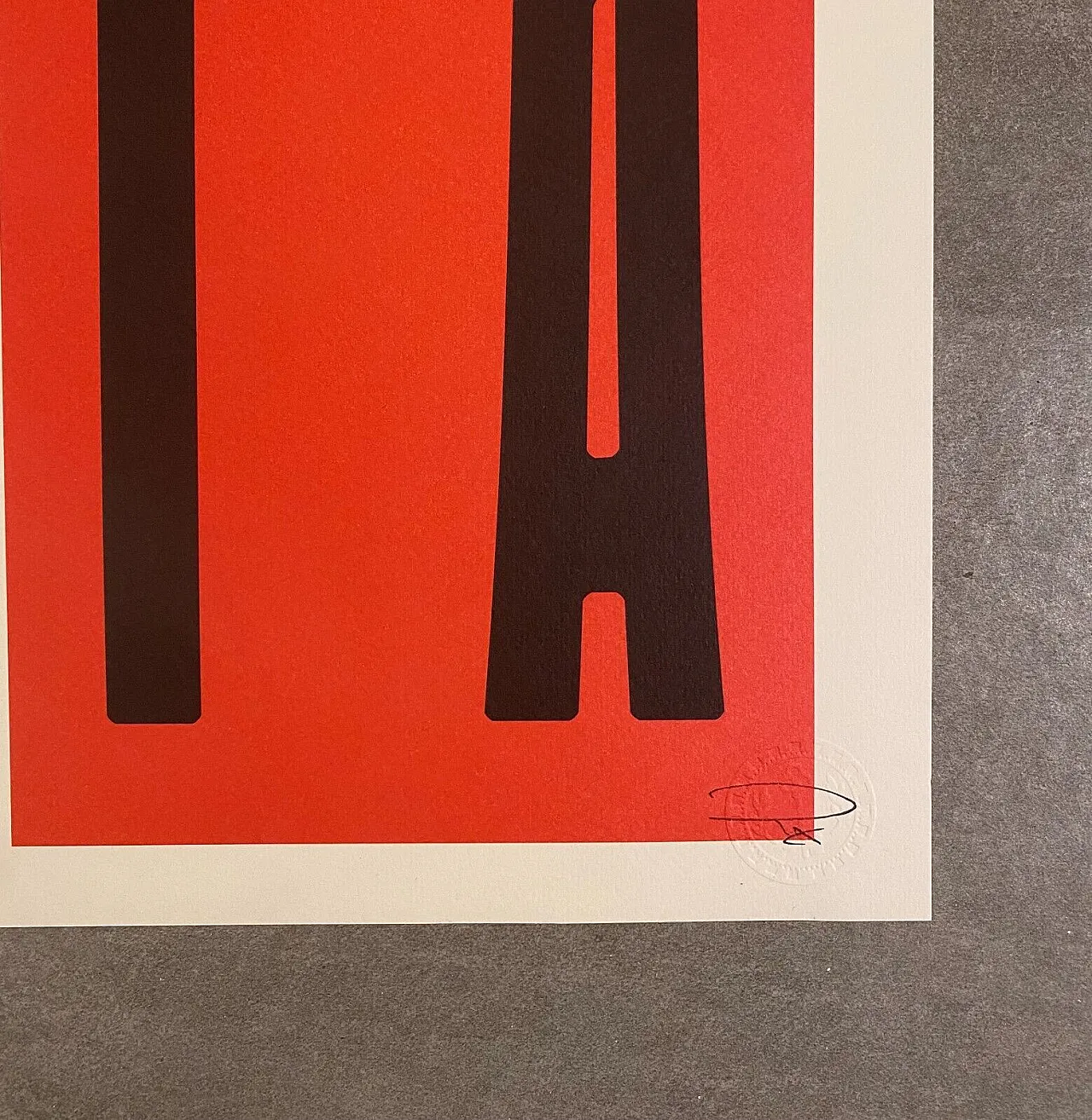 Pollux, Amor vincit omnia poster printed, 2020s 7