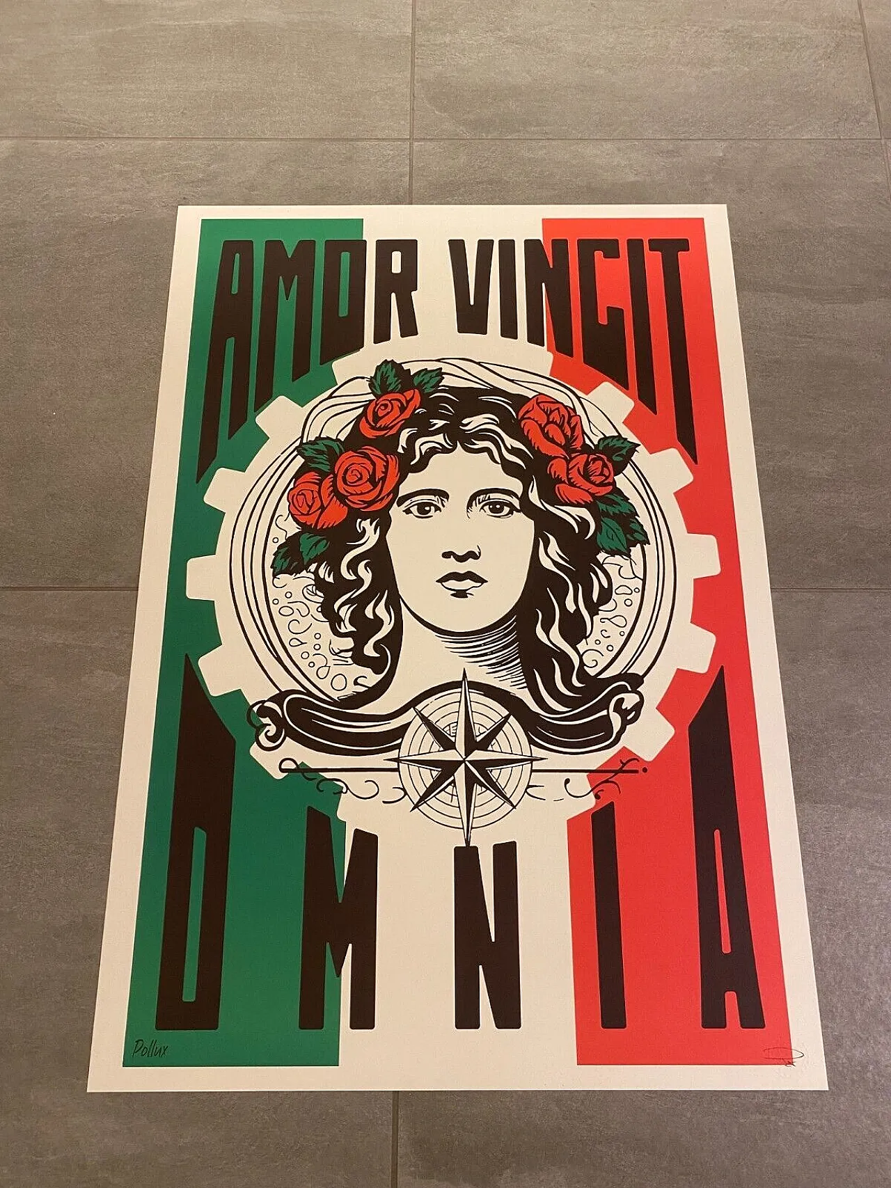 Pollux, Amor vincit omnia poster printed, 2020s 18