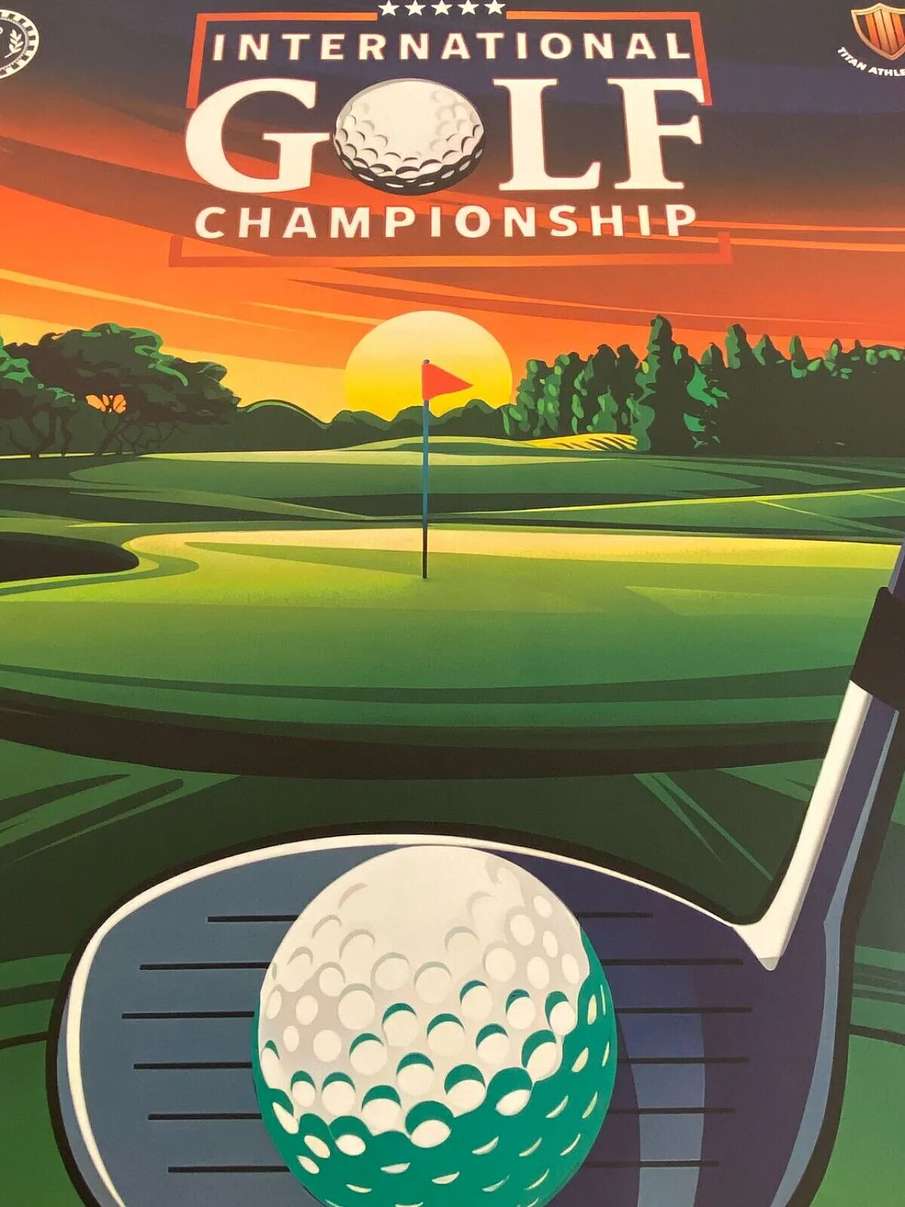 Pollux, International Golf Championship - Original Poster, 2000 11