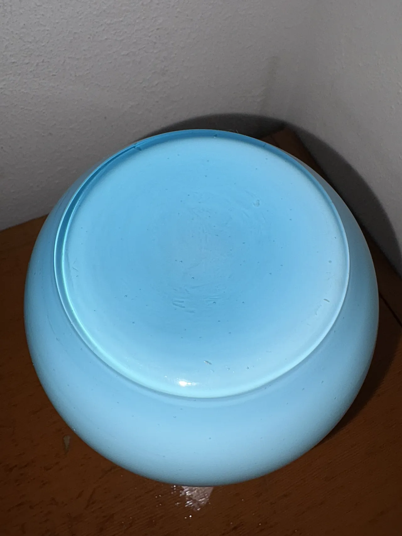 Vaso Murano azzurro, anni '50 3