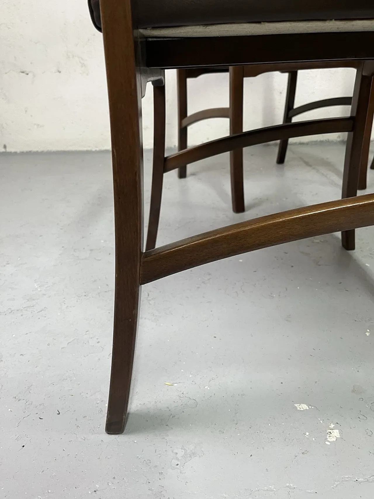 4 Sedie in legno di Ico Parisi, anni '60 7