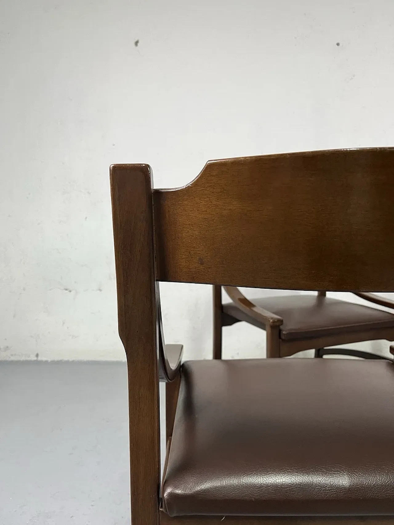 4 Sedie in legno di Ico Parisi, anni '60 10