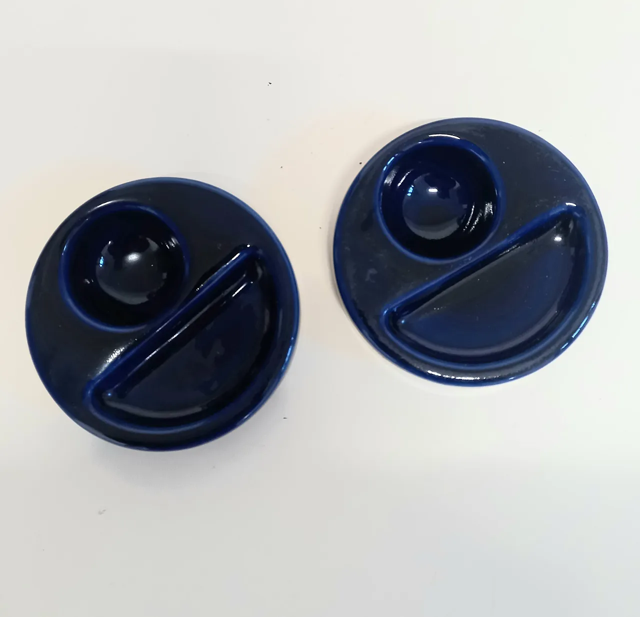 Coppia di ceramiche Fratelli Brambilla Angelo Mangiarotti, anni '70 1