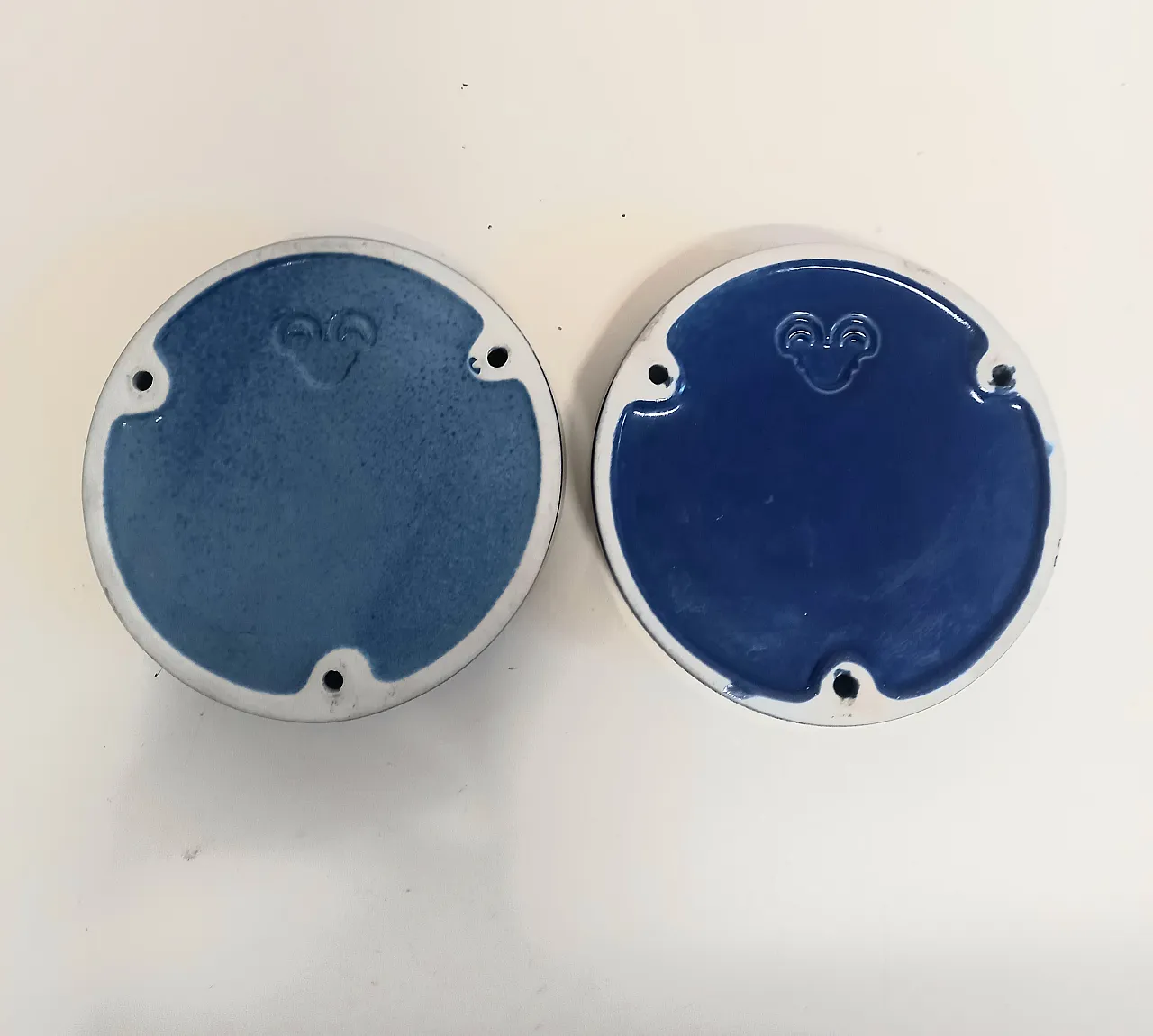 Coppia di ceramiche Fratelli Brambilla Angelo Mangiarotti, anni '70 2