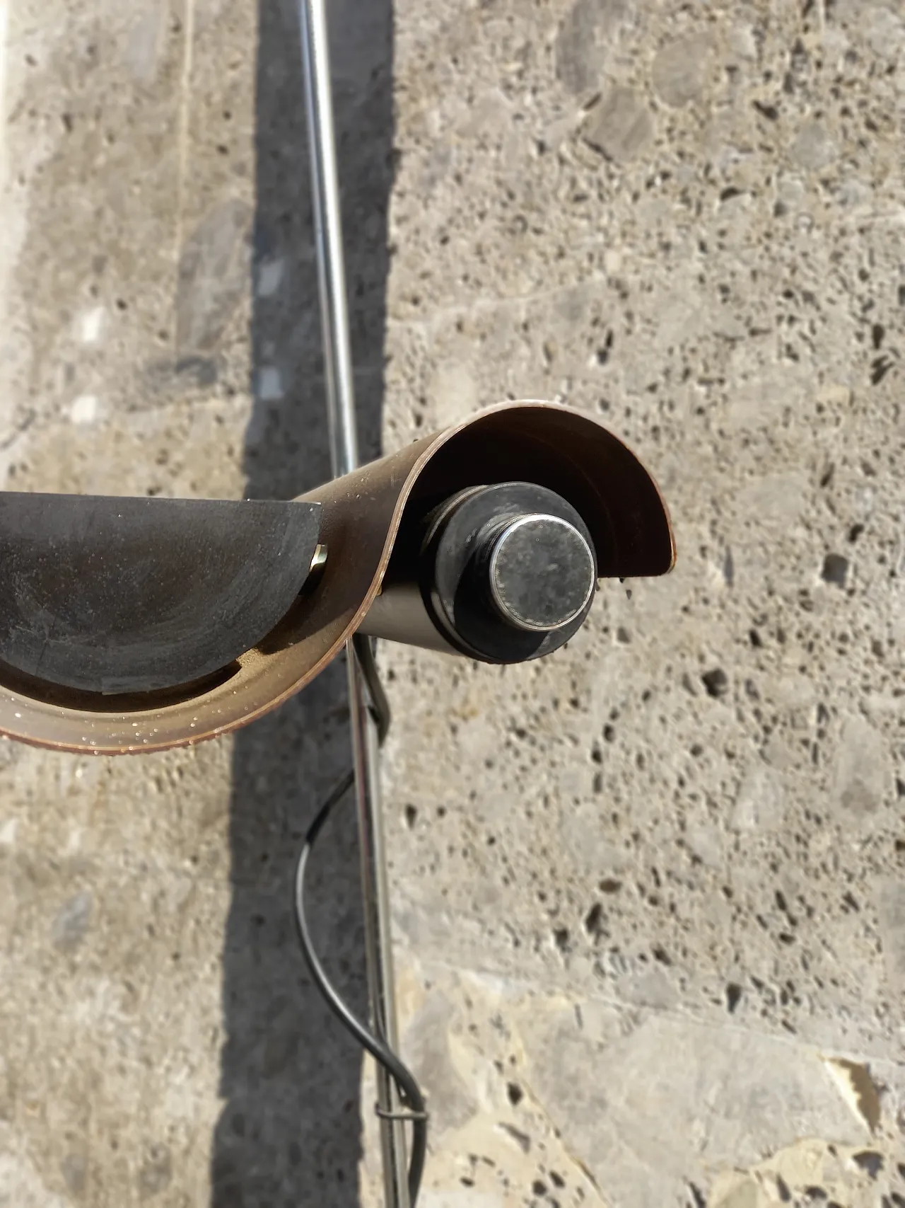 Lampada da terra Dim prima serie di Magistretti per Oluce, anni '70 5