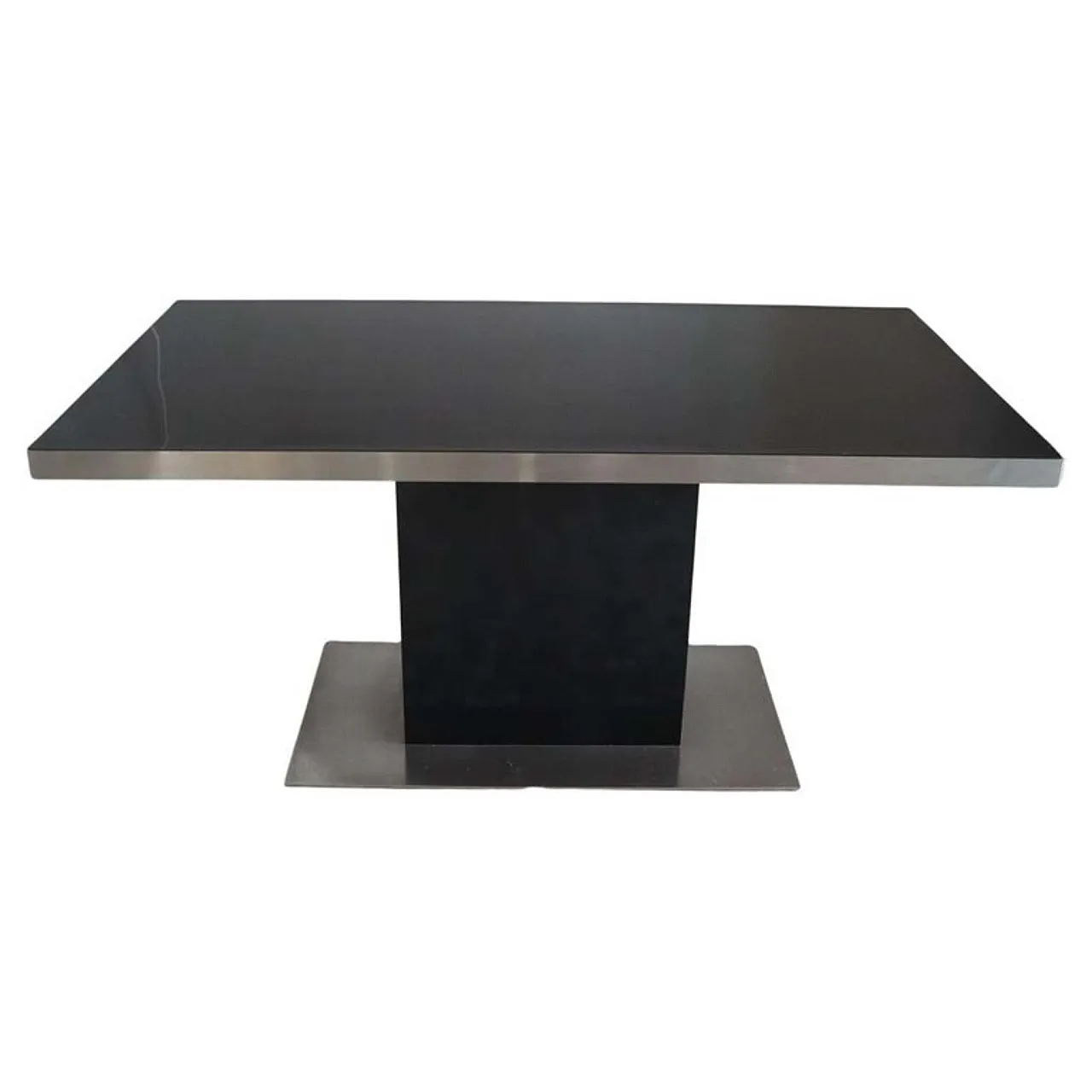 Tavolo da pranzo by Willy Rizzo for Mario Sabot, Italia,  anni '70 1