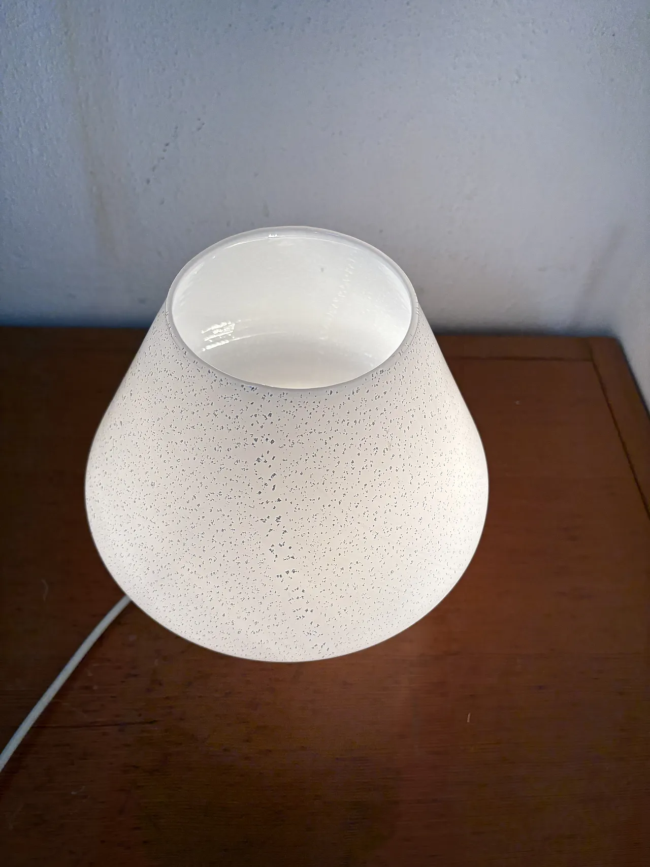 Murano glass mushroom lamp, 70s 4