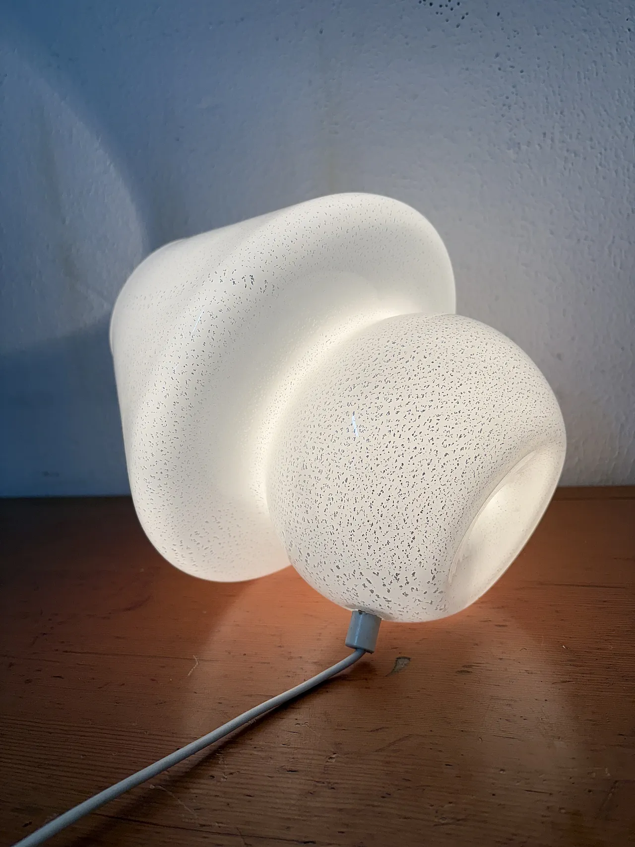 Murano glass mushroom lamp, 70s 5
