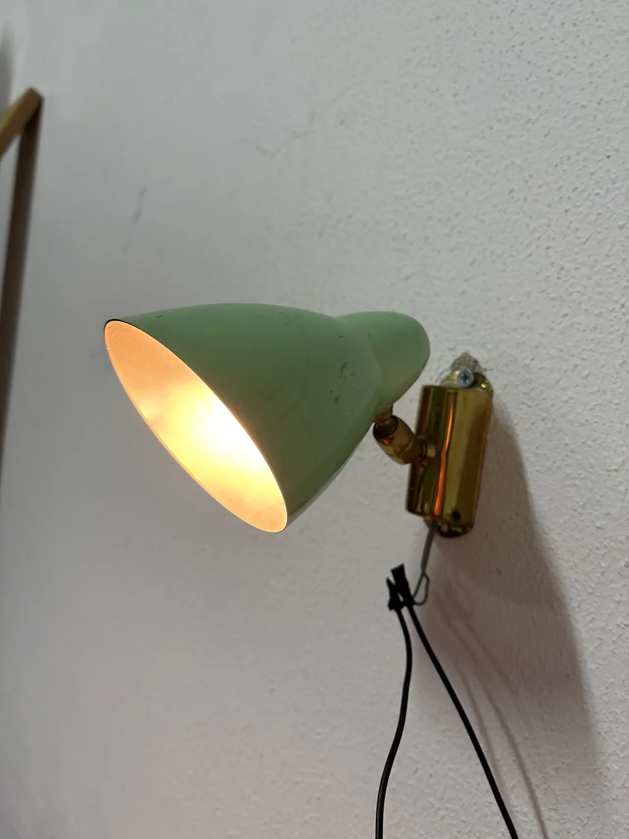 Light green applique, 50s 1