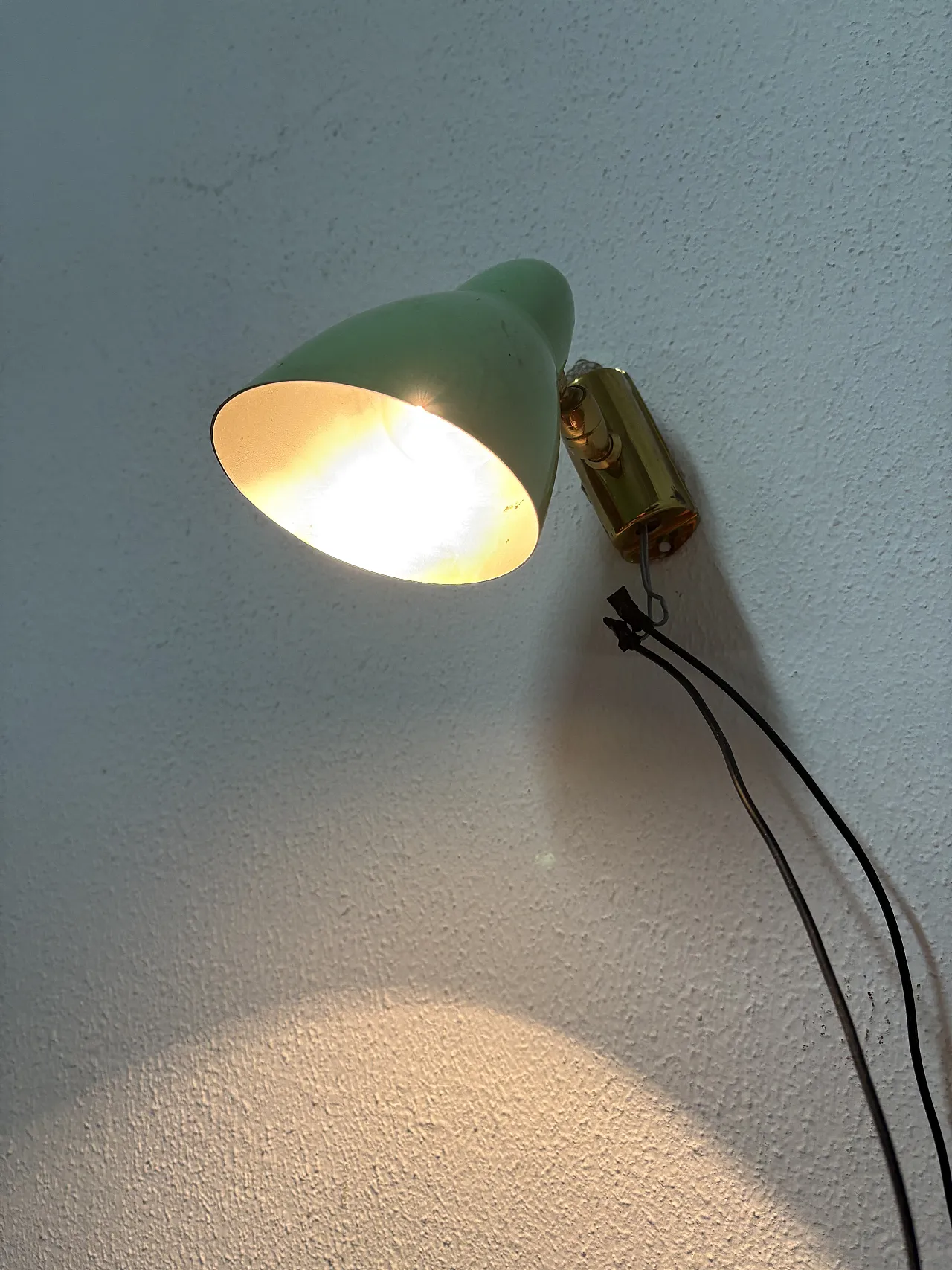 Light green applique, 50s 2