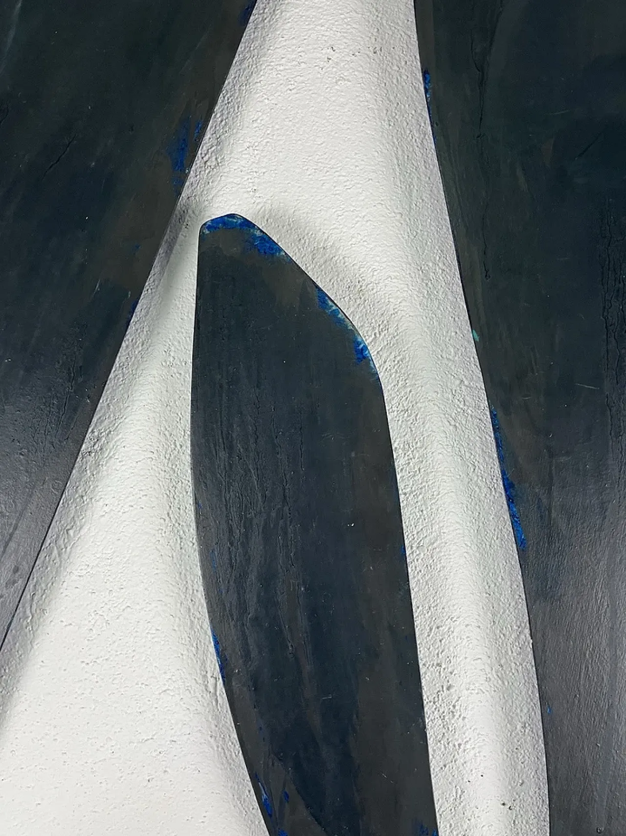 Fiore Notturno di Mario Surbone, acrilico su legno, anni '80 7