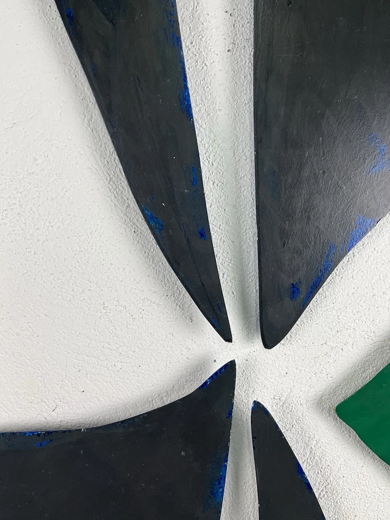 Fiore Notturno di Mario Surbone, acrilico su legno, anni '80 8