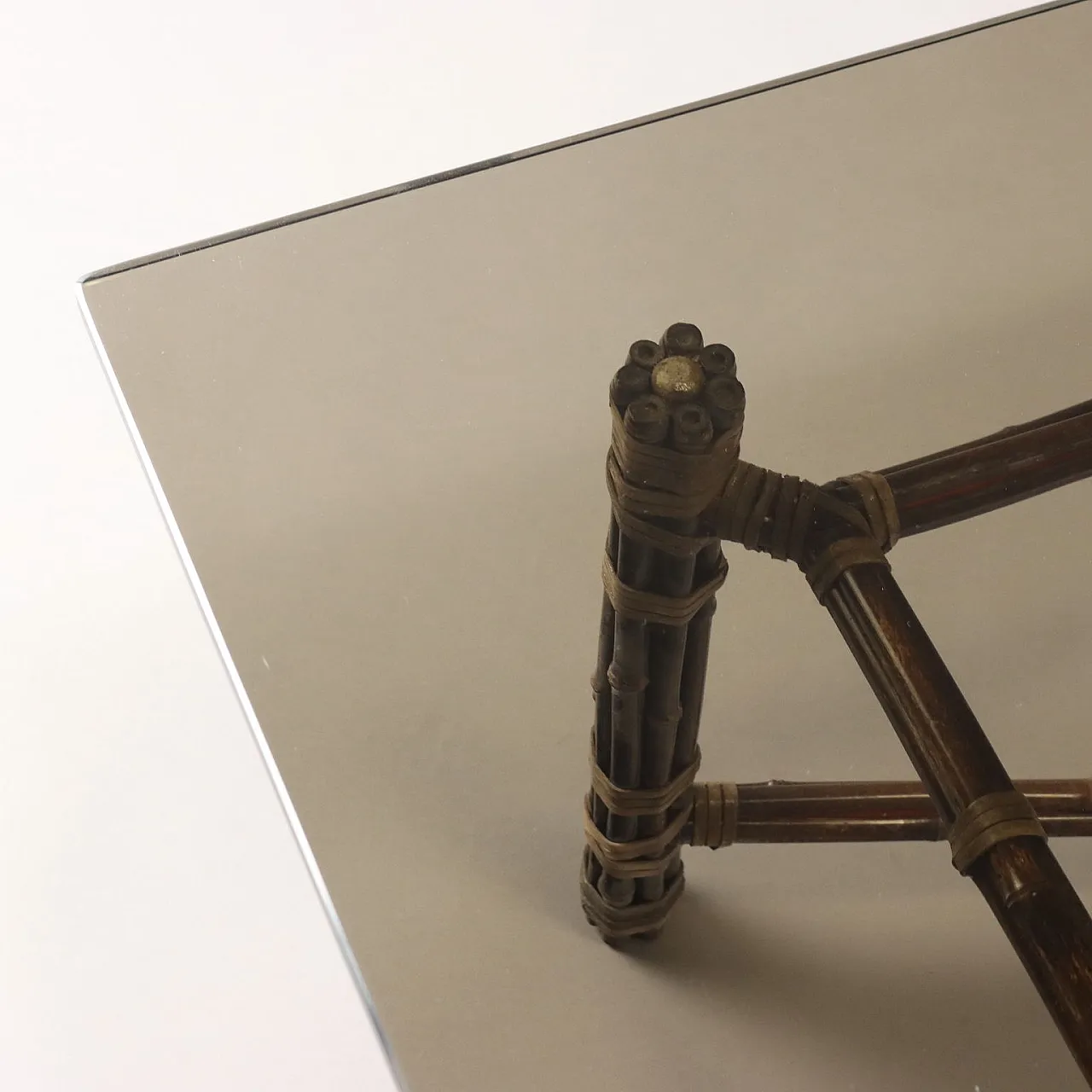 Tavolino di Lyda Levi per McGuire, anni '80 3