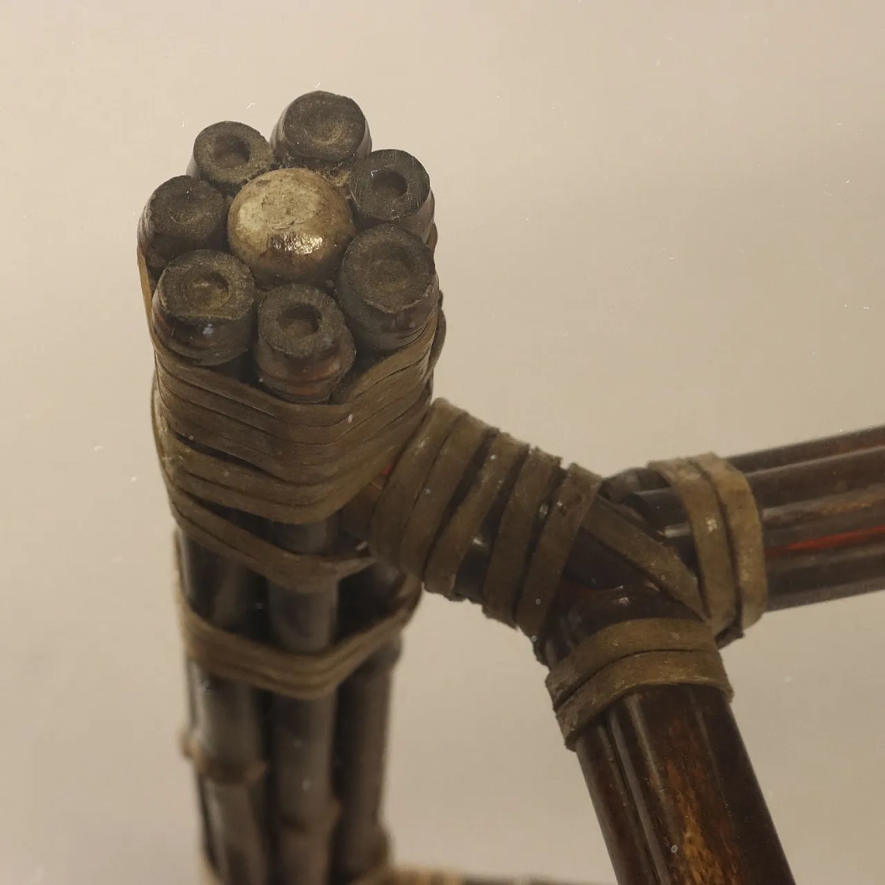 Tavolino di Lyda Levi per McGuire, anni '80 4