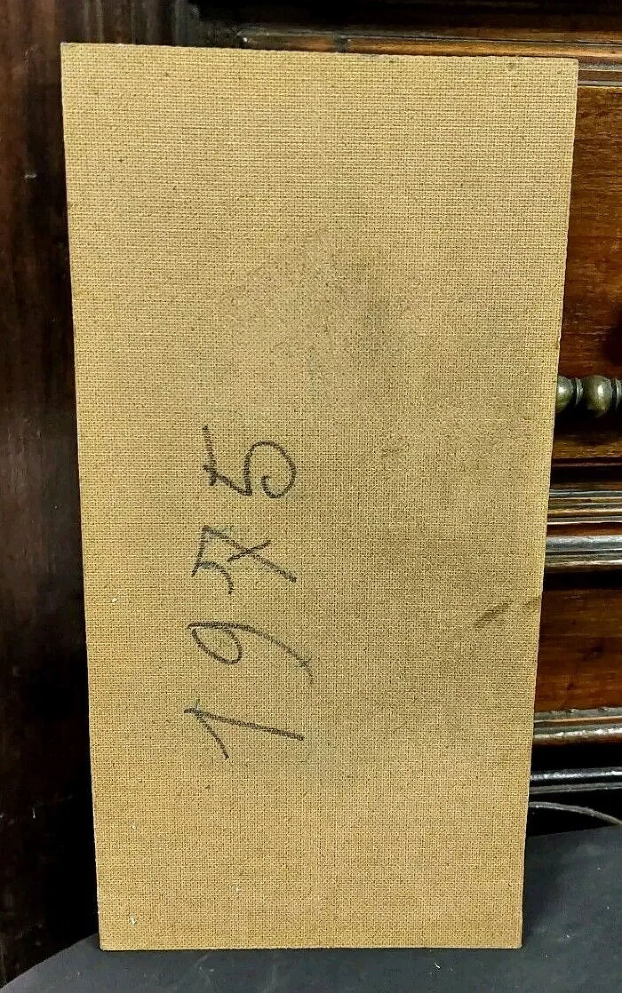 Livorno, oil on faesite, 1970s 6