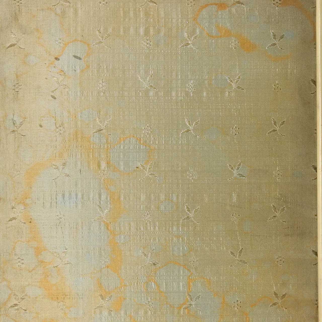 Neoclassical style lacquered wood and fabric screen 5