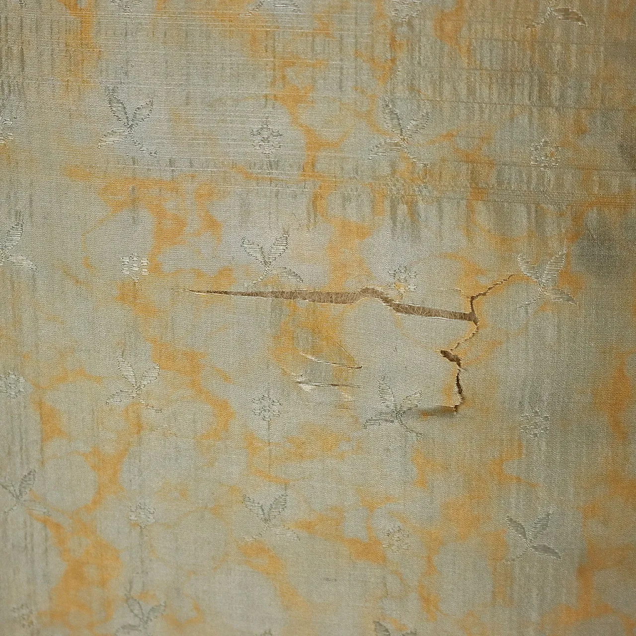 Neoclassical style lacquered wood and fabric screen 10