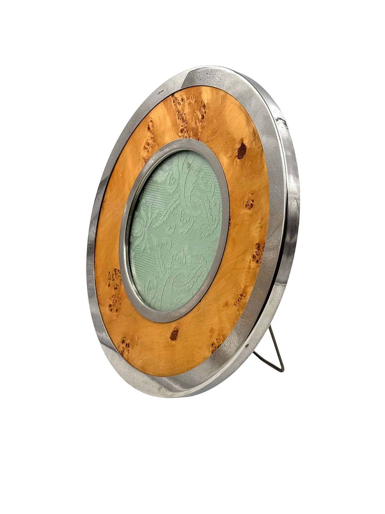 Hollywood Regency Large Burl Picture Frame, Nucci Valsecchi, 1970 1