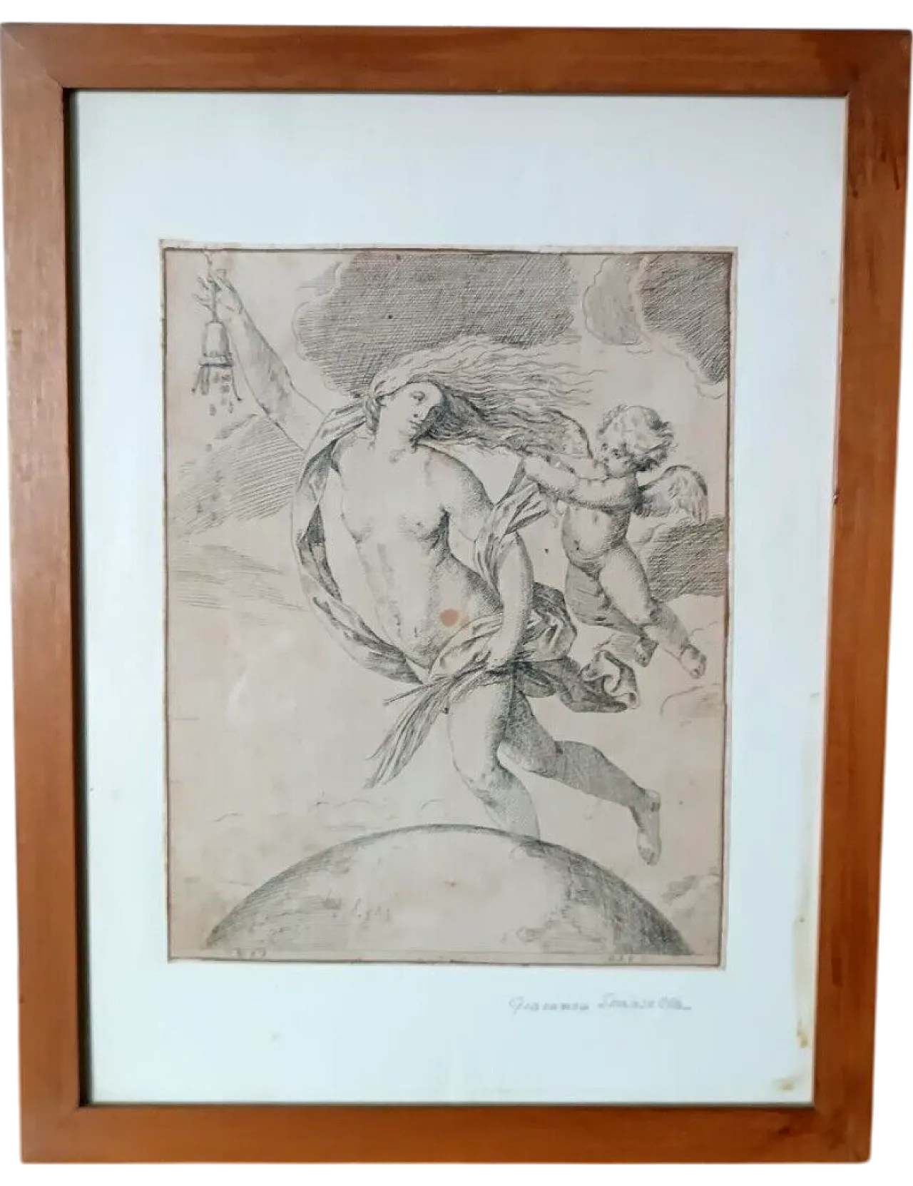 Allegoria della fortuna di Girolamo Scarsella, acquaforte, '600 8