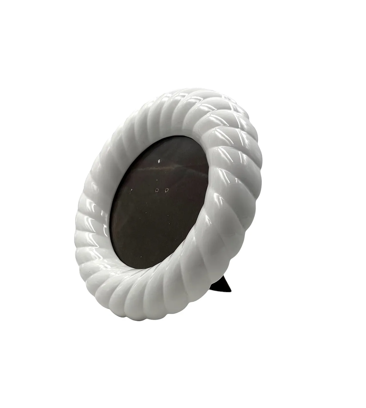 Hollywood Regency Ceramic Picture Frame, Tommaso Barbi Italy 1970s 1