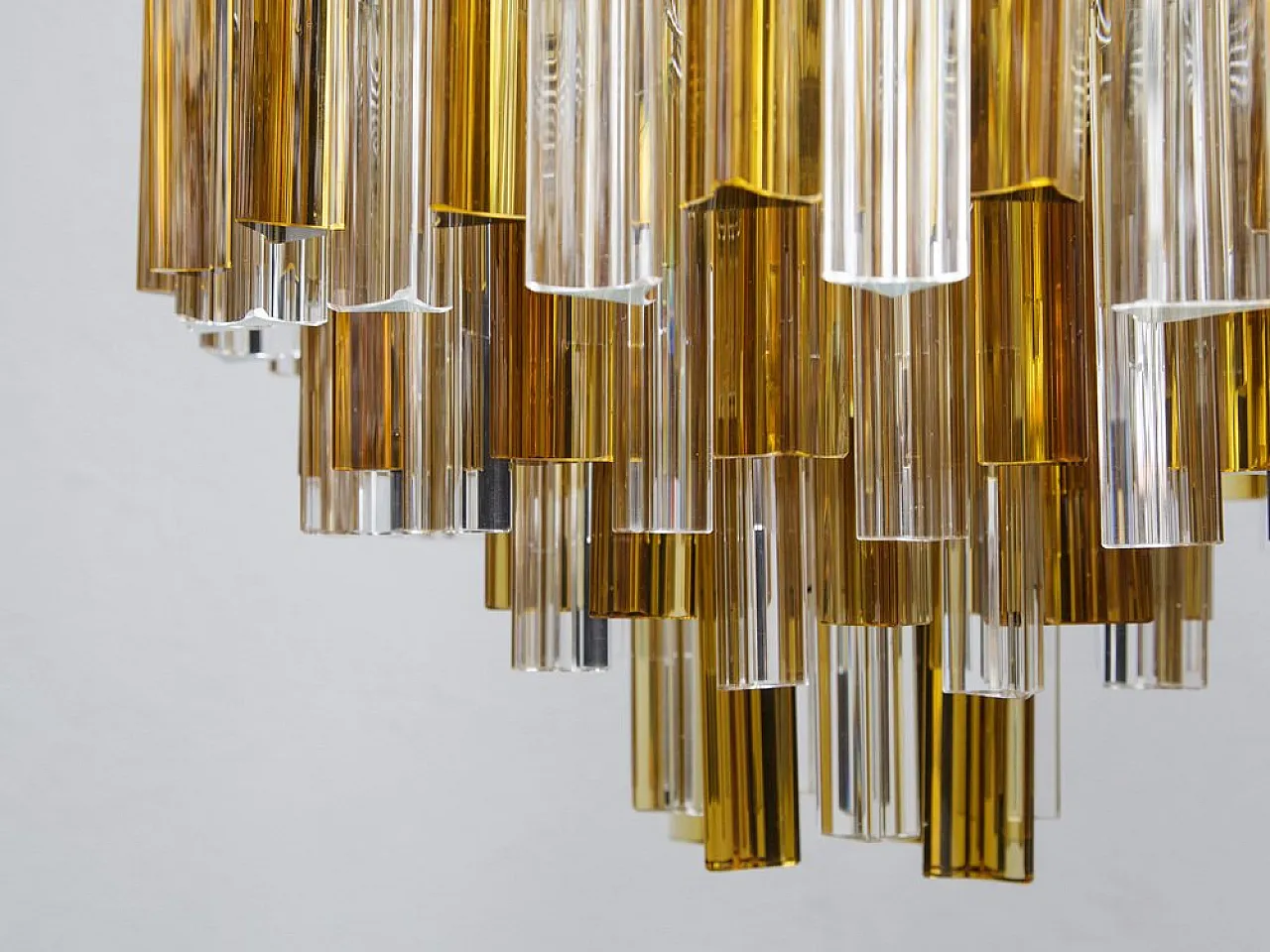 Trilobe Chandelier with 7 Lights by Paolo Venini for Venini, 1970s 12