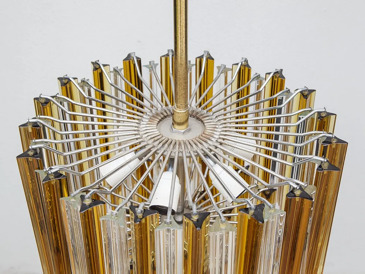 Trilobe Chandelier with 7 Lights by Paolo Venini for Venini, 1970s 18