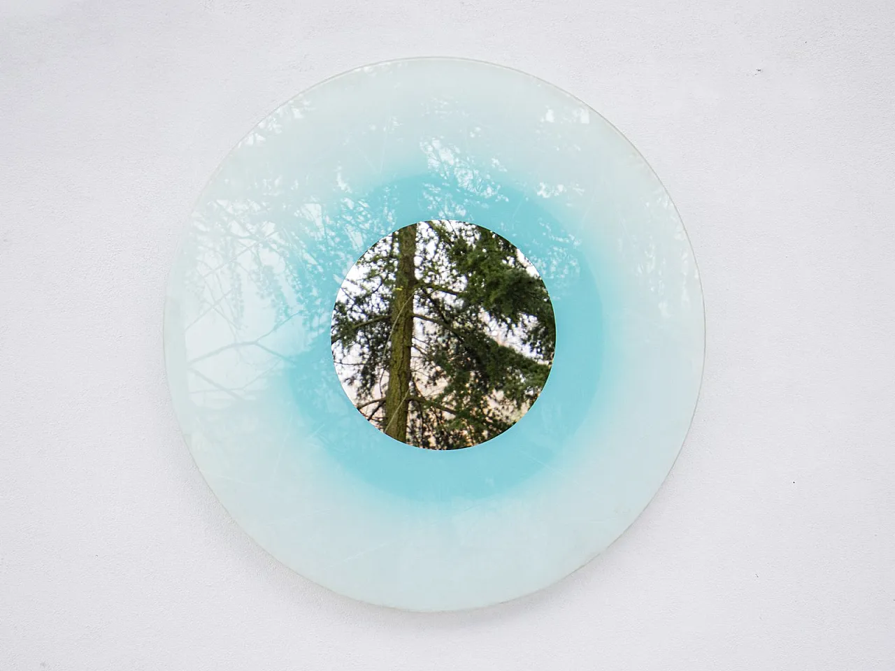 Wall Mirror by Angelo Micheli for Glas Italia, 1992 1
