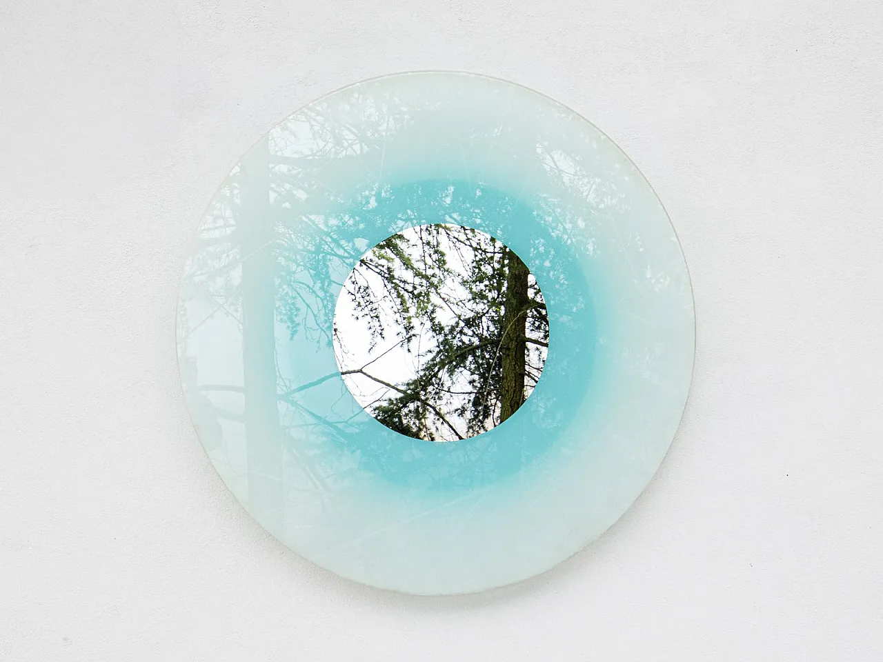 Wall Mirror by Angelo Micheli for Glas Italia, 1992 3