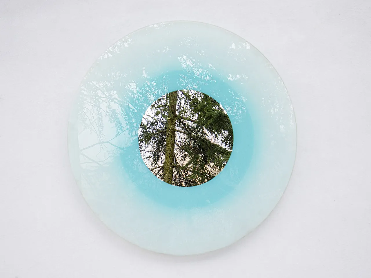 Wall Mirror by Angelo Micheli for Glas Italia, 1992 11