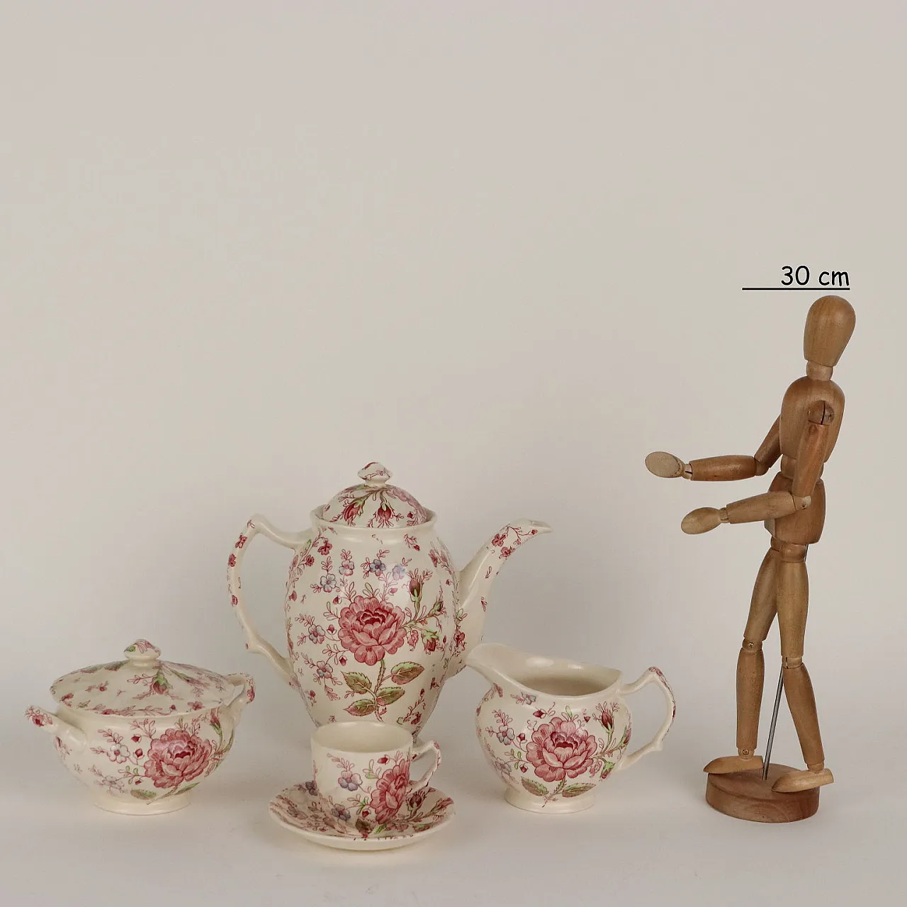 Servizio da caffè di Rose Chintz per Johnson Brothers, '900 2