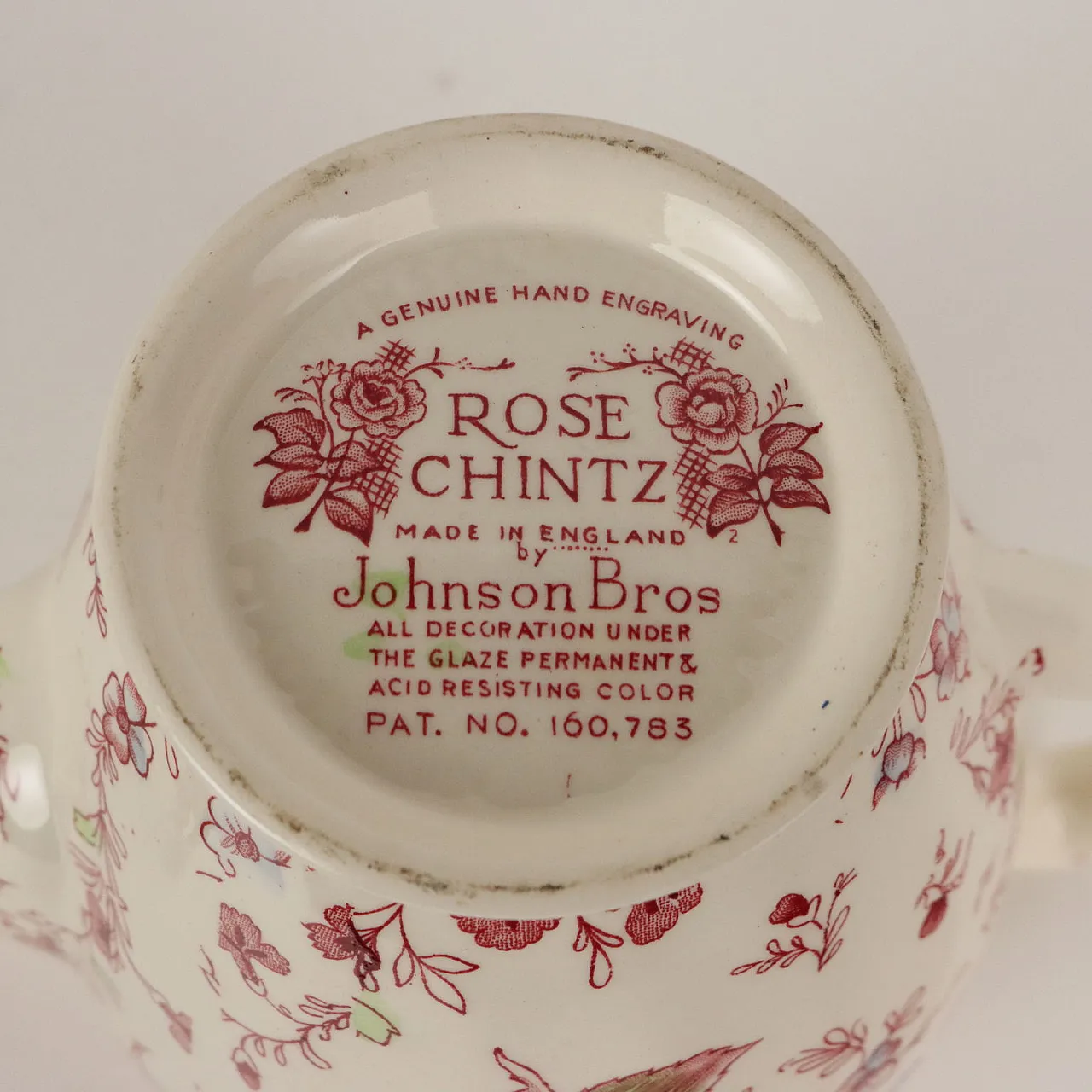 Servizio da caffè di Rose Chintz per Johnson Brothers, '900 9