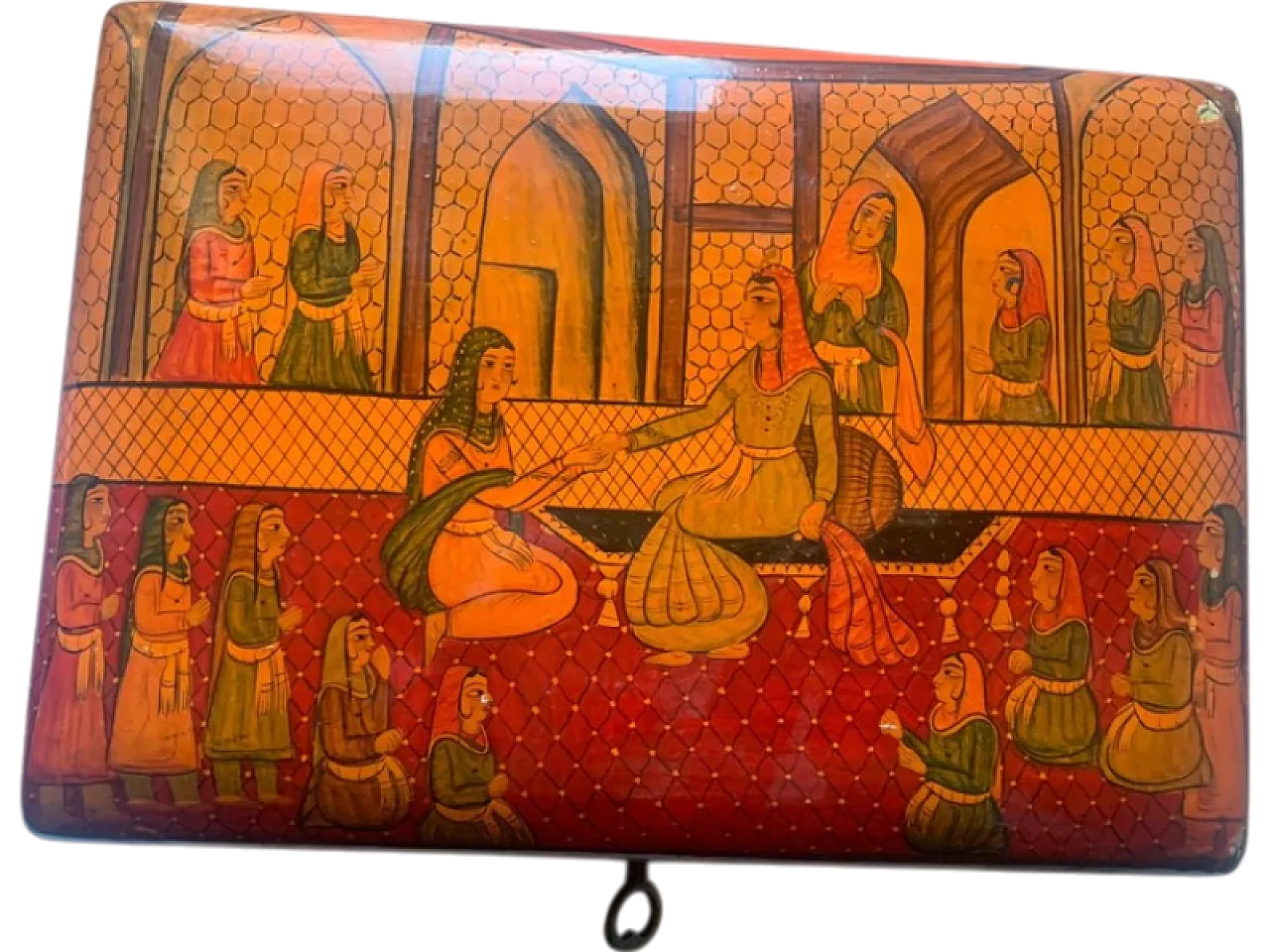 Jewelry box made in India, 80s 20