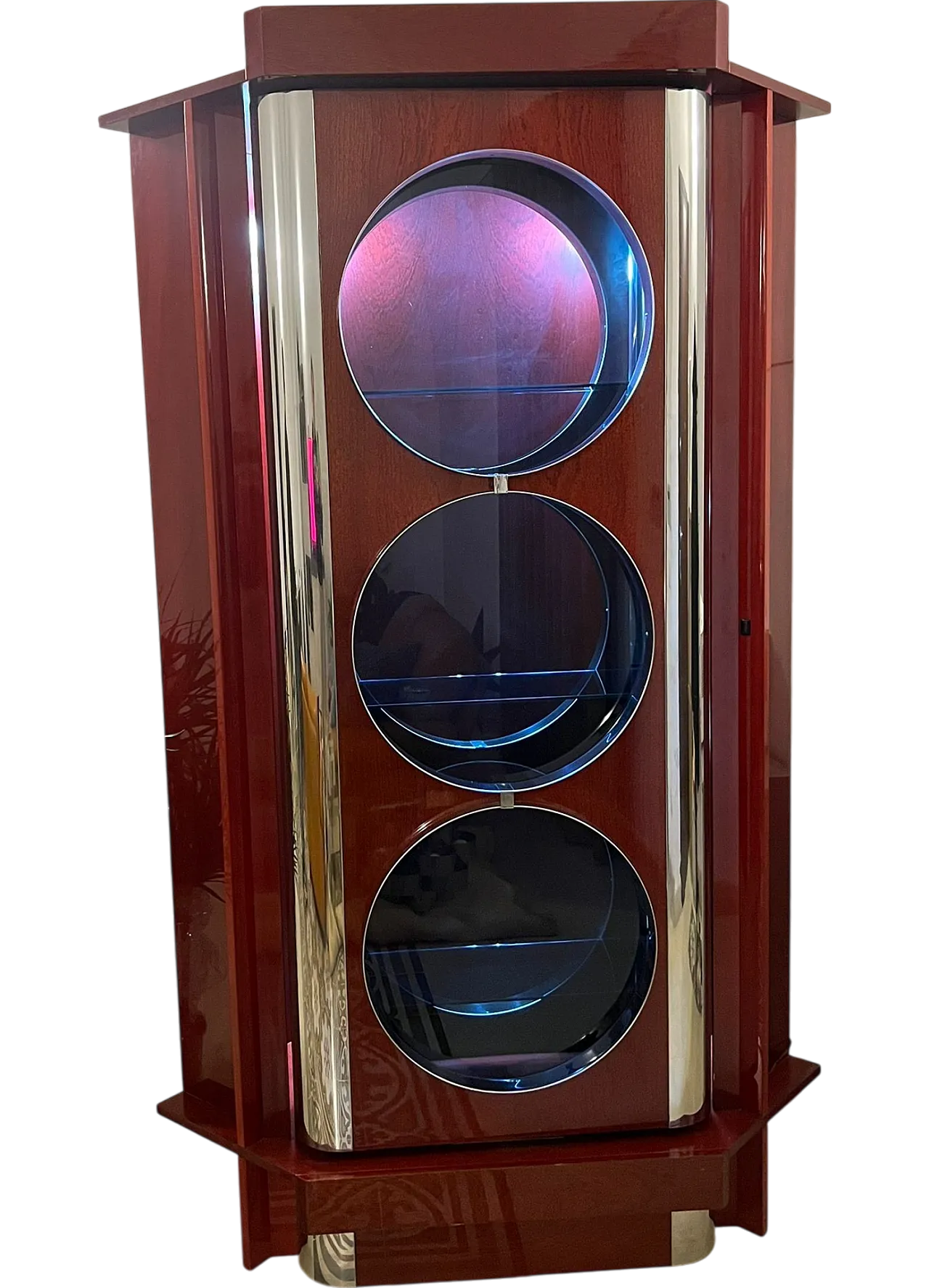 Mobile bar nello stile di Willy Rizzo, anni '70 11