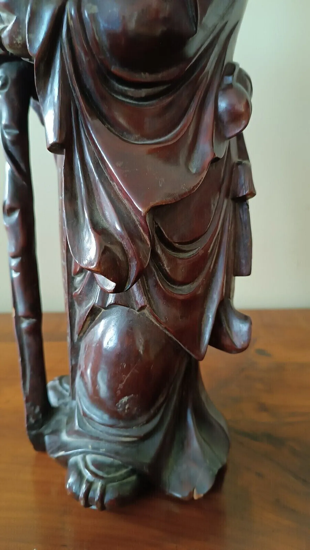 Wise man, wood carving, late 19th century 5