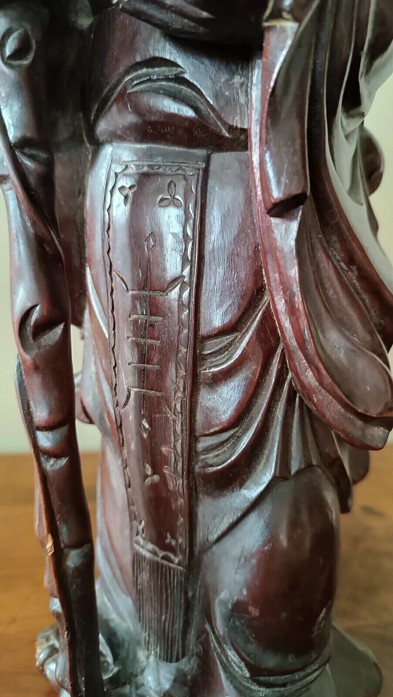 Wise man, wood carving, late 19th century 9