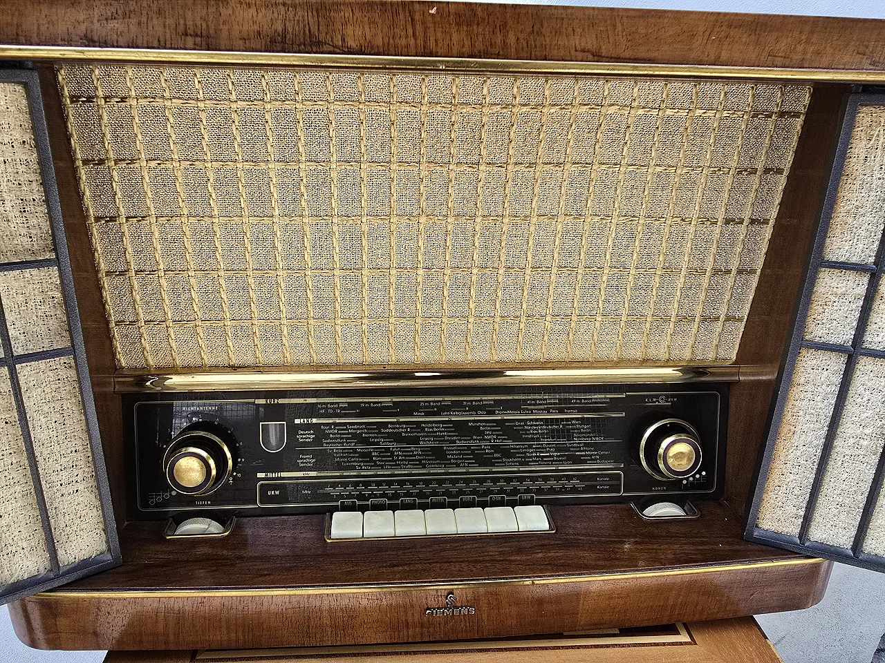 Radio Siemens Schatulle H42  1955 4