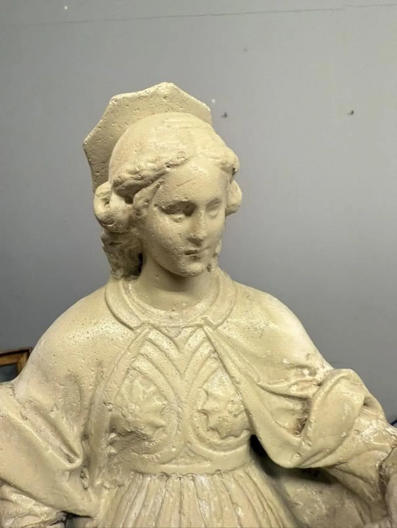 Tuscan sculpture, allegory of the fortress,  late 19th century 8