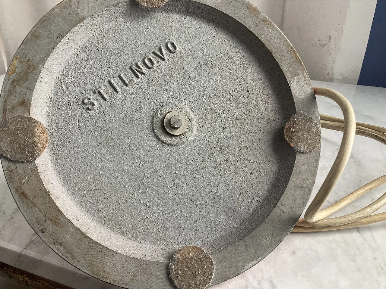 Lampada da scrivania rossa, anni '70 8