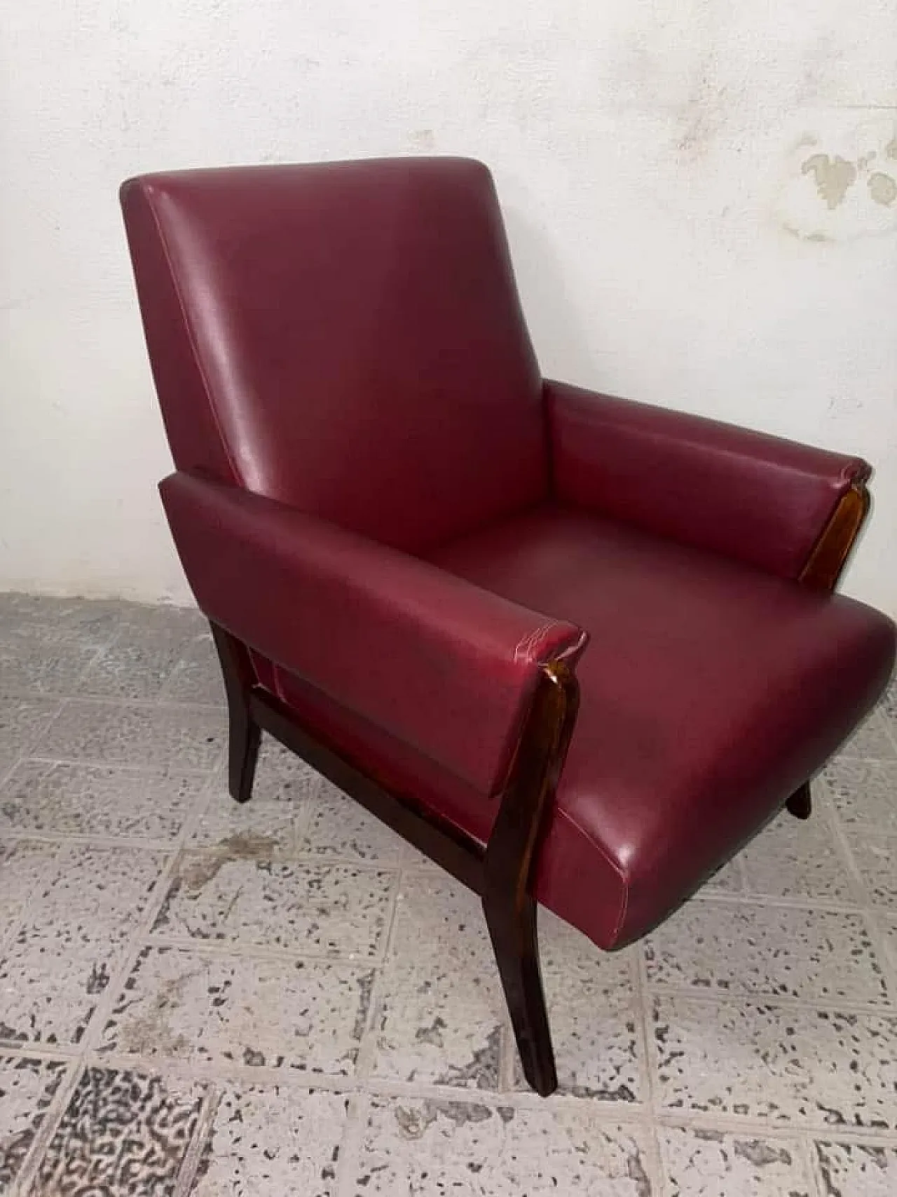 Red armchair, 70s 2