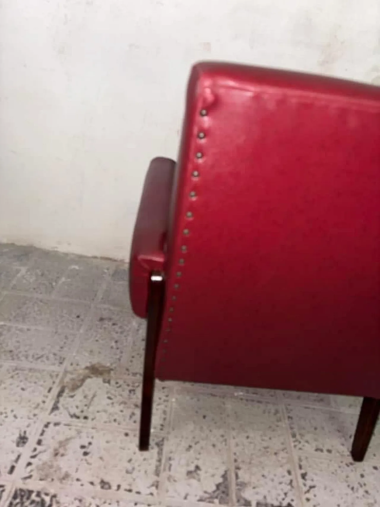 Red armchair, 70s 10