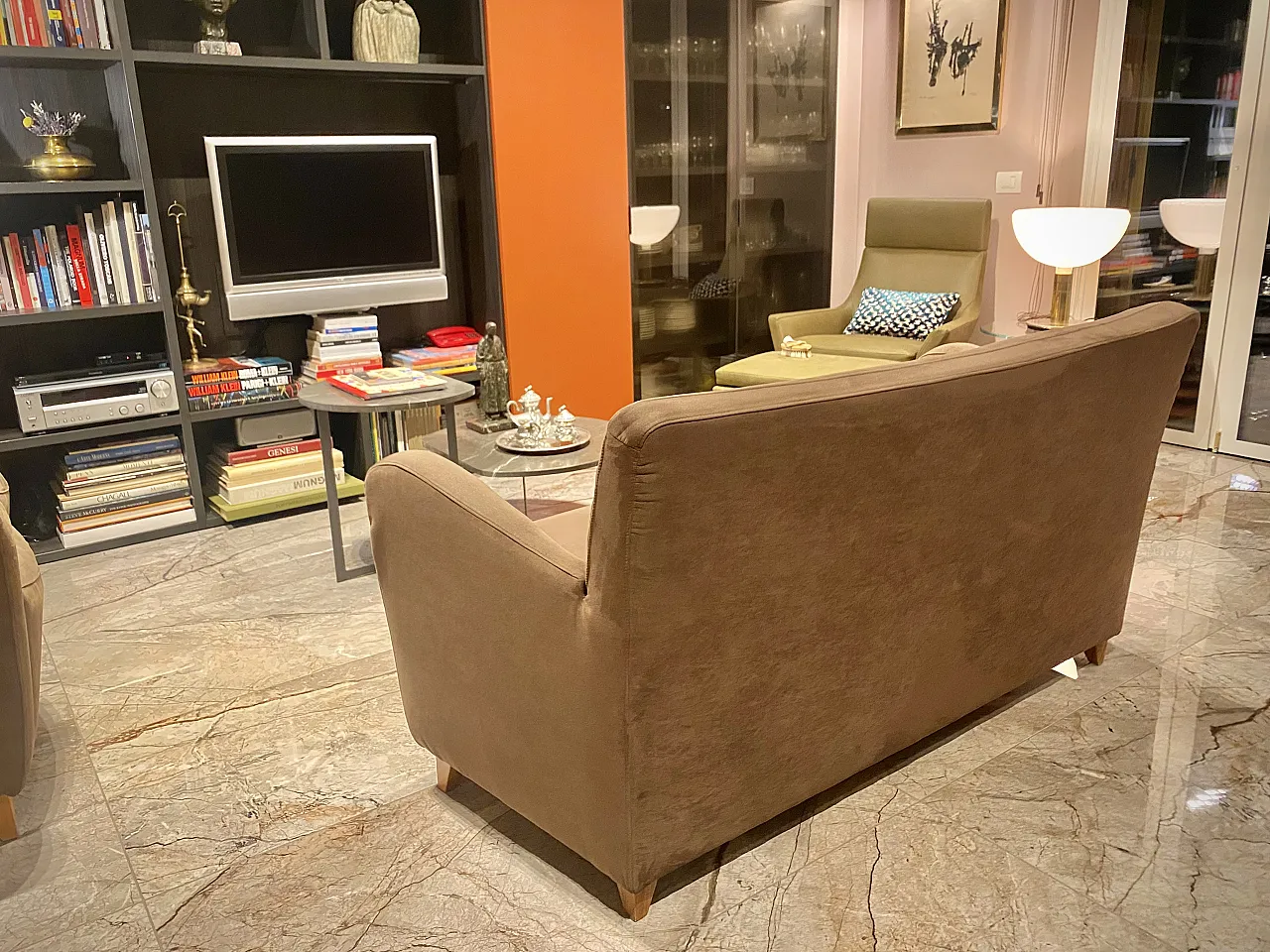 Divano e due poltrone Mobil Girgi modello Alice, 1980 4